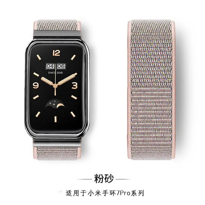 Nylon Bracelet For Xiaomi Mi band 7 pro Replacement Correa watchband Smart watches Wristband Miband 7 pro Sport Breathable Strap