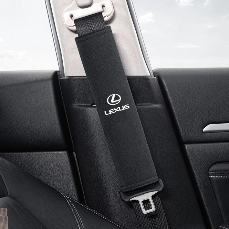 Замшевый ремень безопасности для Lexus RX330 IS250 Ct200h ES300h RX350 IS300h NX300h RX400h 2 шт.
