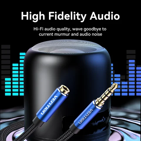 Удлинительный кабель Vention 3.5 мм AUX