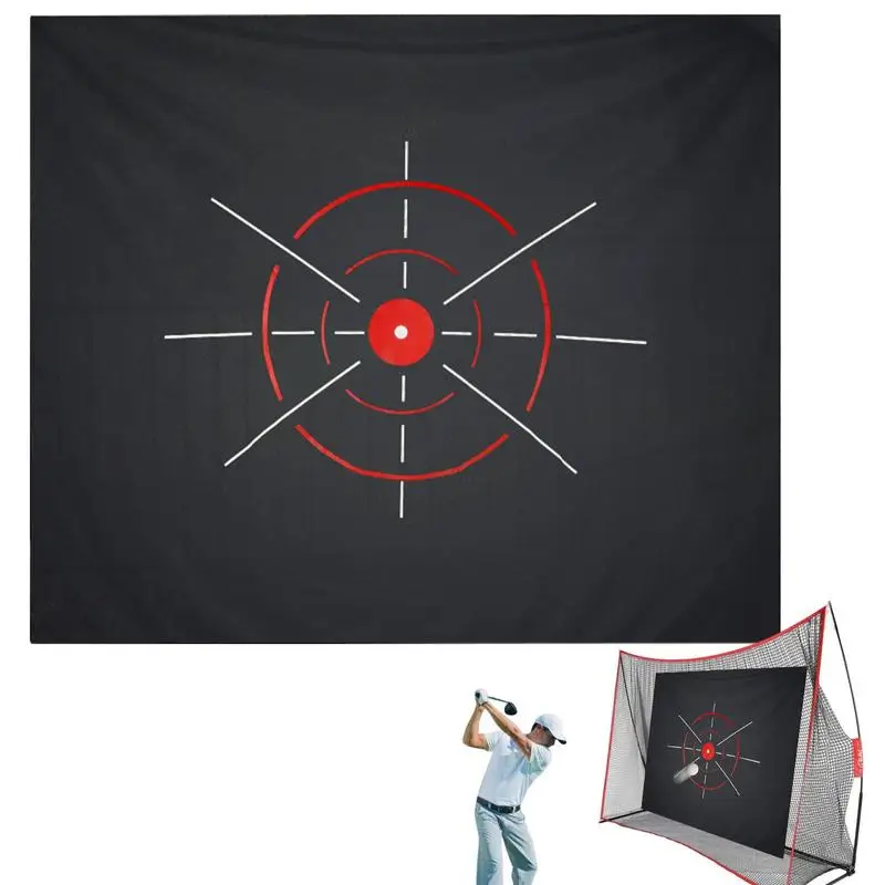 

Golf Practice Target Cloth Outdoor Swing Hitting Net High Toughness Golf Training Aids Gifts For Family Friends Colleagues Who