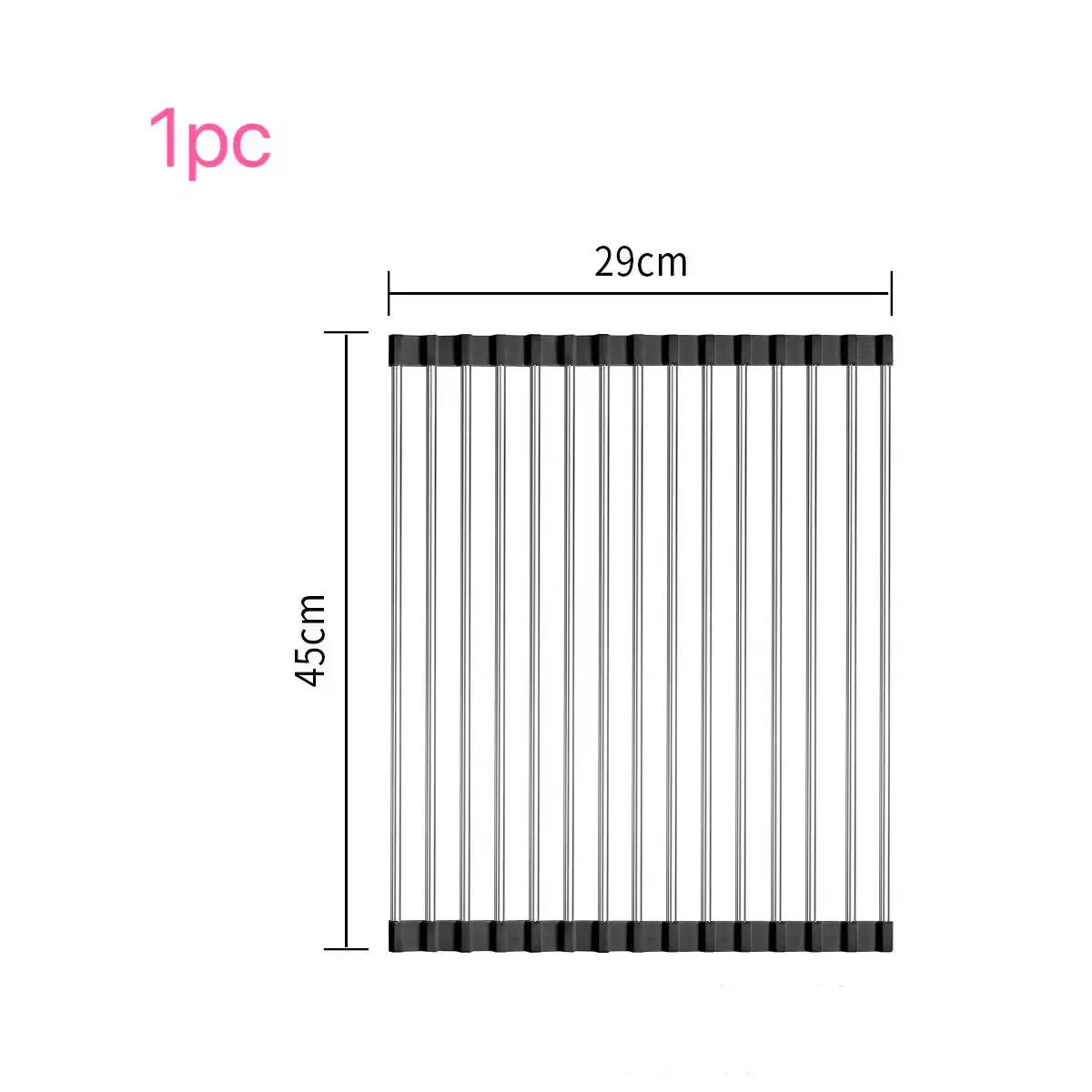 Складной слив для раковины из нержавеющей стали