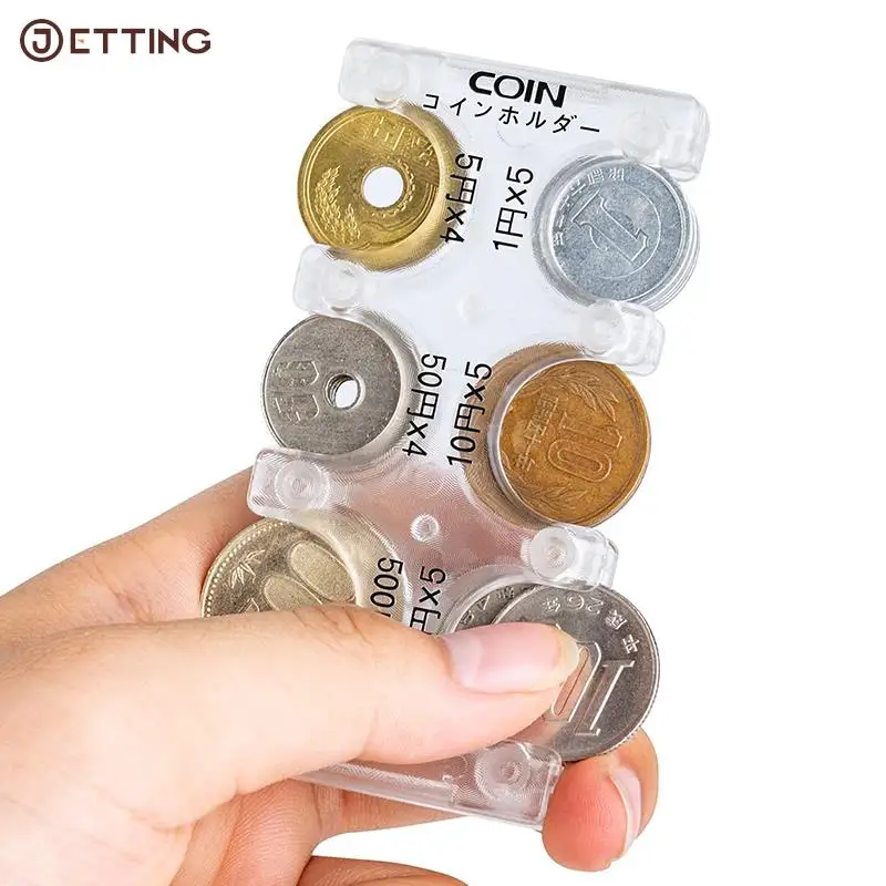 Coin Dispenser Coin Collection Purse Wallet Organizer Holder