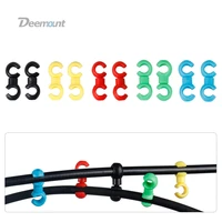 mountain bike cable tube buckle plastic thread passing buckles eieio bicycle parts