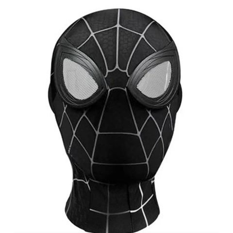Маски для косплея Marvel Человек-паук Питер Паркер Майлс Моралес головные уборы для взрослых на Хэллоуин Карнавал вечевечерние полная маска