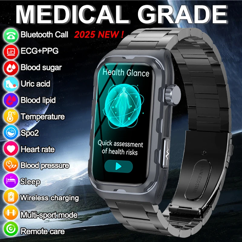 Новинка для Xiaomi пульсотерапия умные часы здоровья мужские измерения уровня