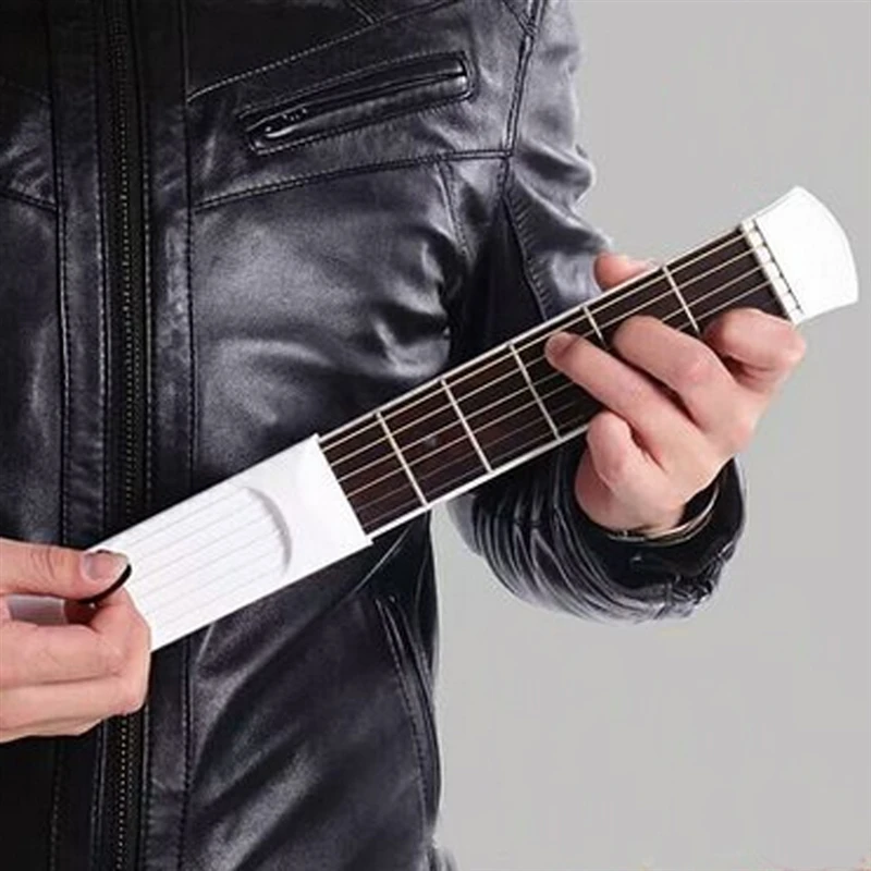 

Portable Guitar Pocket-Guitar Practice Tools Musical Stringed Instrument Chord Trainer Tools for Beginner Guitar Accessories