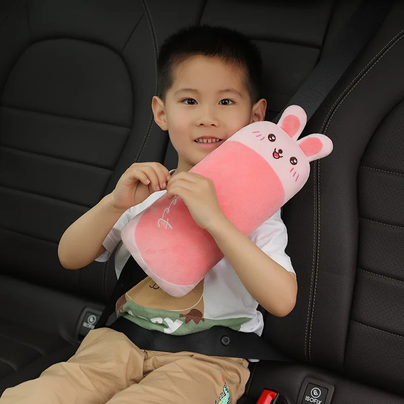 Cartoon Car Safety Seat Belts Pillows For Children Baby Safe