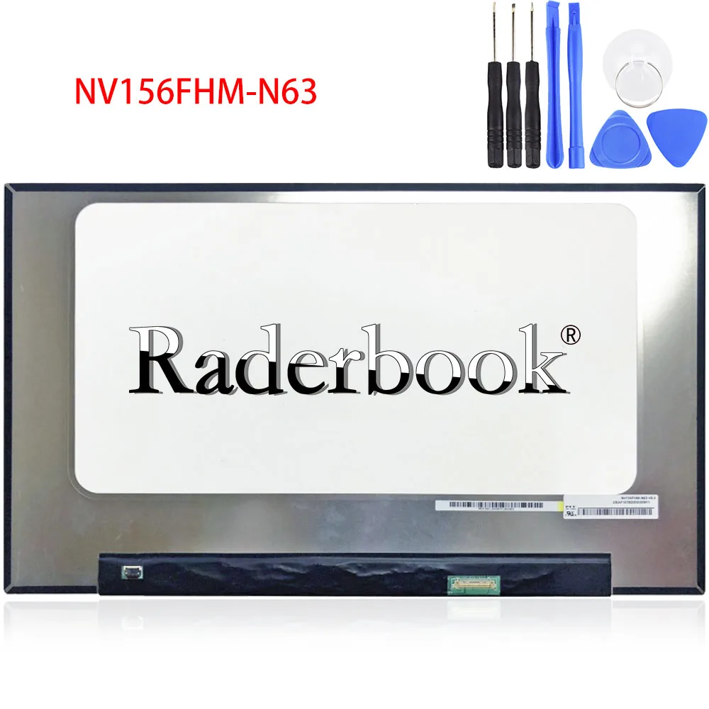 

NV156FHM-N63 V8.0 NV156FHM-N4H B156HAN09.1 15.6" FHD IPS Laptop LCD Screen Panel 1920*1080 30pins/eDP 60HZ