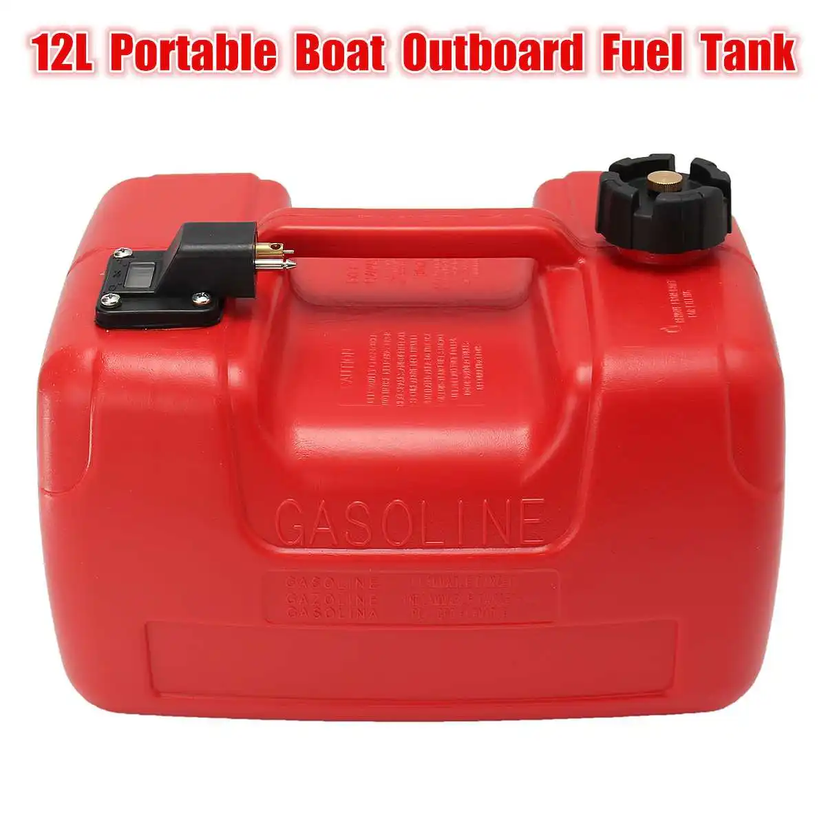 

Портативный Двигатель для лодки и яхты 12 л, морской подвесной топливный бак, масляный бокс с разъемом для Yamaha, подвесной мотор