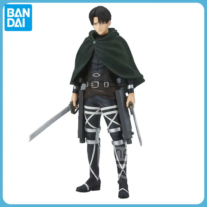 

Bandai Attack on Titan Levi Ackerman The Final Season Original Action Figure Collectible Model Toys for Boys Gifts for Kids