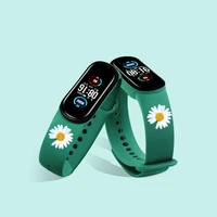 for mi band 7 6 5 4 3 strap silicone trend printing blet pattern mi band 6 5 watch band bracelet smart sports fitness wristband