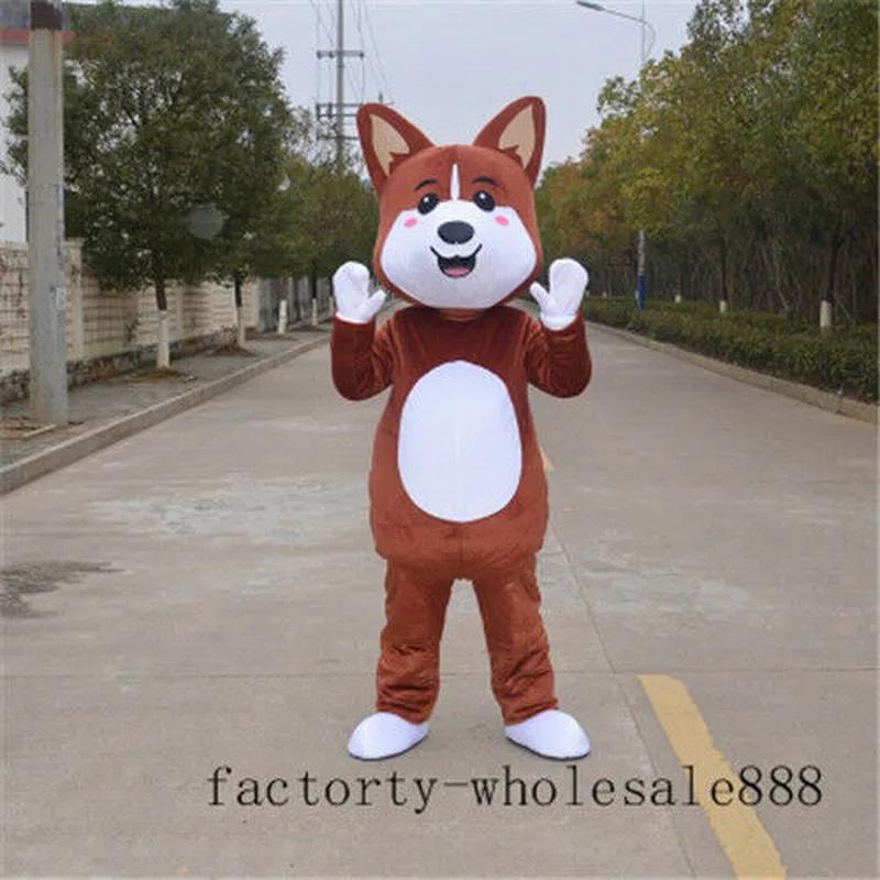 

Halloween Husky Dog Mascot Costume Cosplay Furry Suits Party Game Fursuit Cartoon Dress Outfits Carnival Xmas Easter Advertising