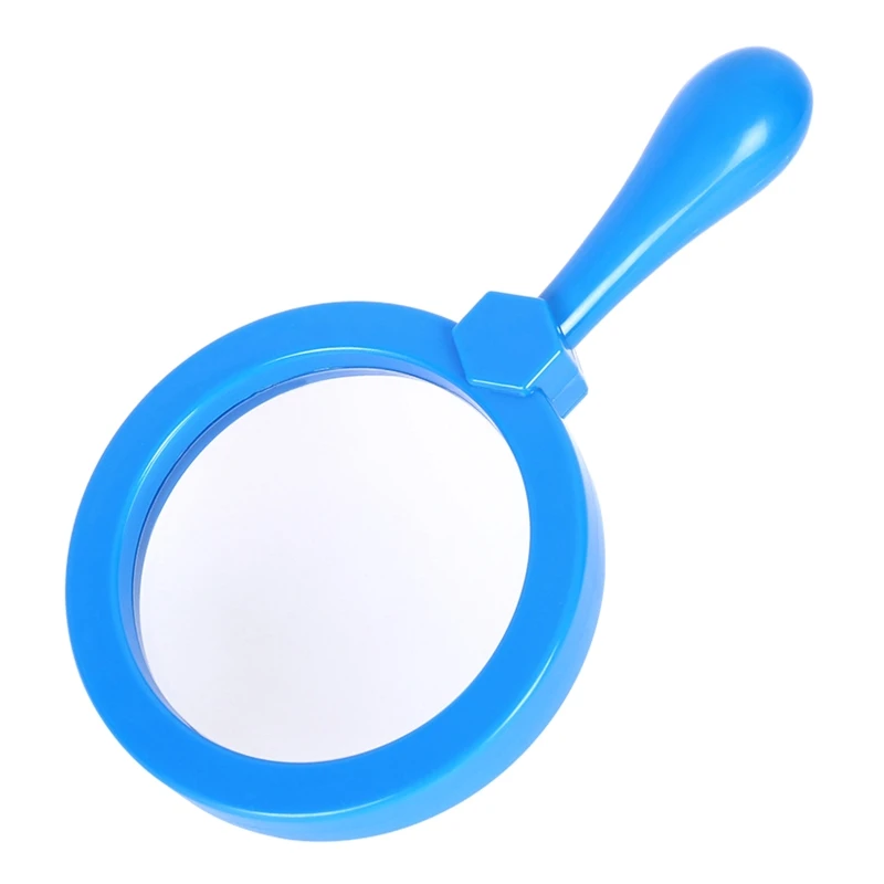 

Magnifying Glass Kids Plastic Magnifier 5X Hand Lens Mini Handheld Magnifying Lenses for Children Science Class Outdoor