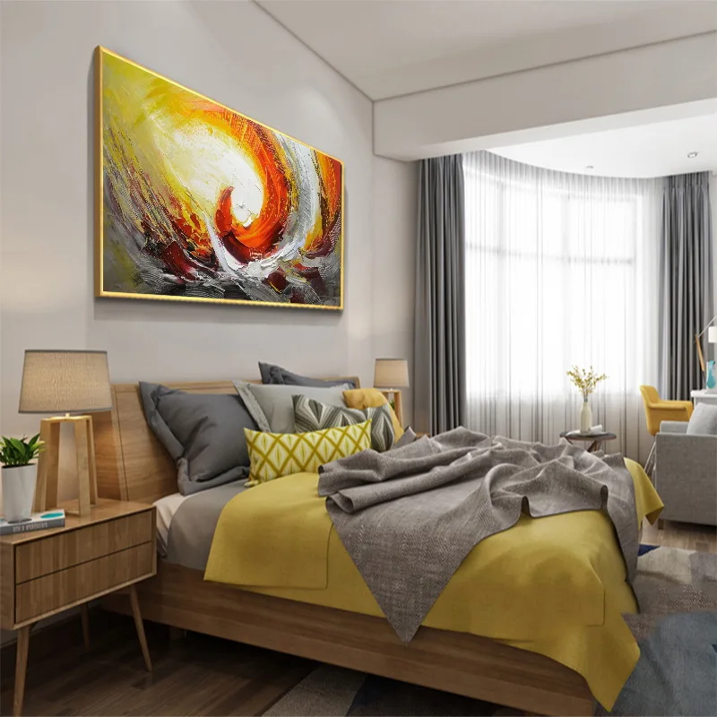 Современная Абстрактная текстура акриловый холст фотография Искусство 100%