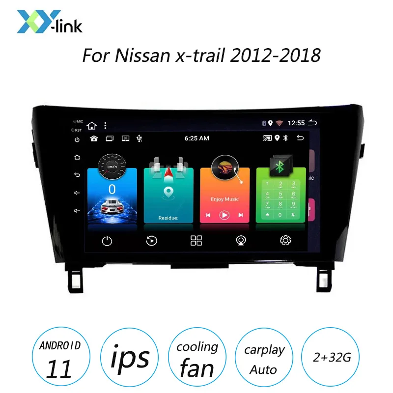 Android 11 Car Mulimedia Dvd Player For 2012-2018 Nissan QashQai X-Trail Radio Gps Navigation System Accessories Audio No 2 Din Android 11 Car Mulimedia Dvd Player For 2012-2018 Nissan QashQai X-Trail Radio Gps Navigation System Accessories Audio No 2 Din
