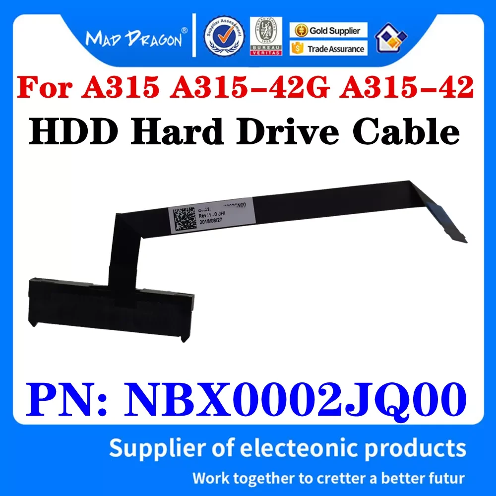 New Original EH5L1 NBX0002JQ00 For Acer A315 A315-42G A315-42 Laptops SATA SSD HDD line Hard Drive Flex Connector Cable