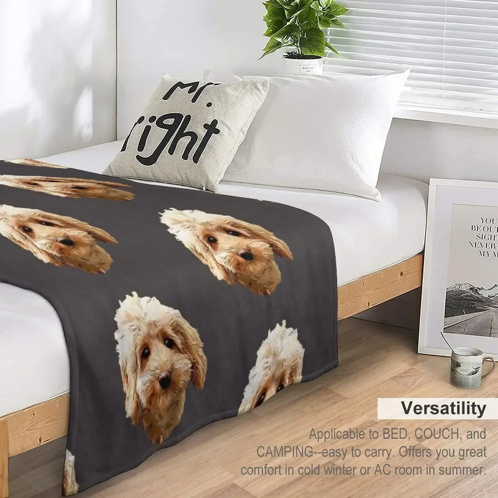 Одеяло Cavapoo Cockapoo Doodle Cuteness самое мягкое одеяло Retros