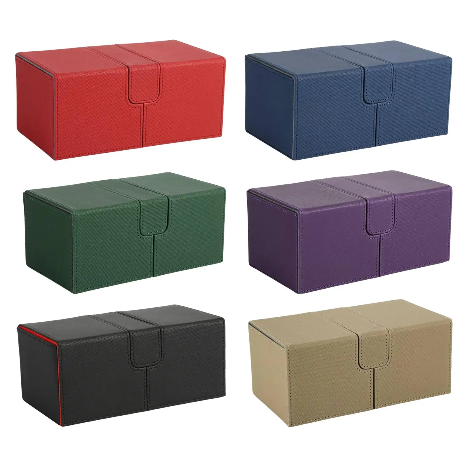 

toysmalle Durable Card Deck Box Holder Organizer Storage Closure