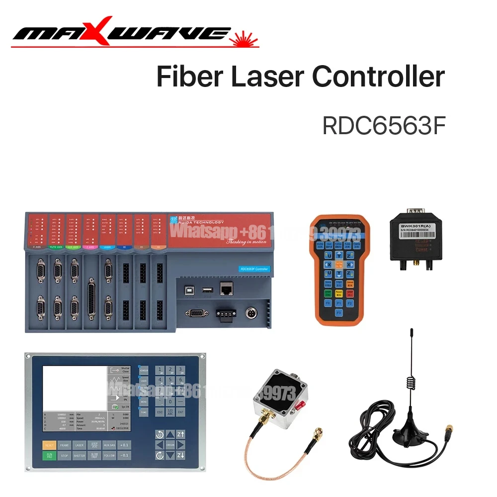 

Ruida RDC6563F Standalone Fiber Laser Cutting Controller Use for Fiber Laser Below 1500W Machine