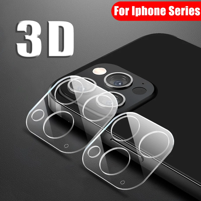 

3D Camera Lens Tempered Glass On For Apple Iphone 12 Mini 13 Pro 11 Pro Max 11pro 12pro 12mini promax Protective Glas Protector