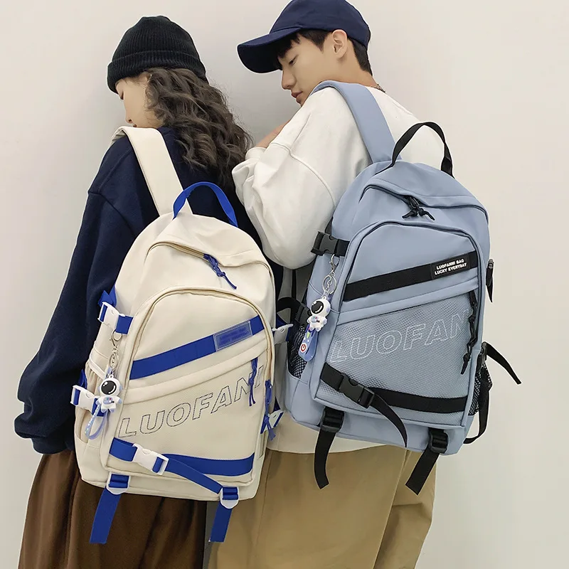 

Холщовые женские и мужские рюкзаки, Женский дорожный рюкзак, школьный рюкзак для подростков, водонепроницаемый рюкзак для ноутбука 2022 дюйм...