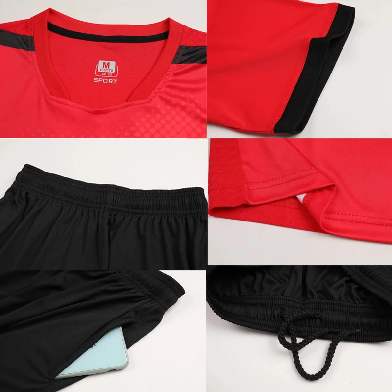 Новые футбольные комплекты Maillot для мужчин и женщин, наборы футбольной формы для мальчиков и девочек, спортивные костюмы, комплекты футбольной одежды (art.: 3920da515ae2d) - 3920da515ae2d