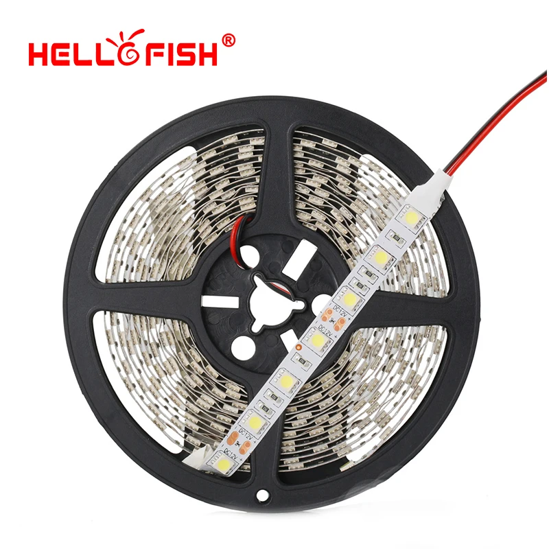 

LED strip 12V IP65 Waterproof IP20 LED flexible light LED tape lighting light 5M 300 led chips DC12V white/warm white