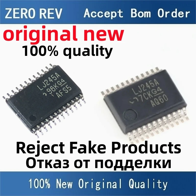 

5Pcs 100% New SN74LVC4245APWR LJ245A TSSOP24 SN74LVC4245ADBR LJ245A SSOP24 original chips ic