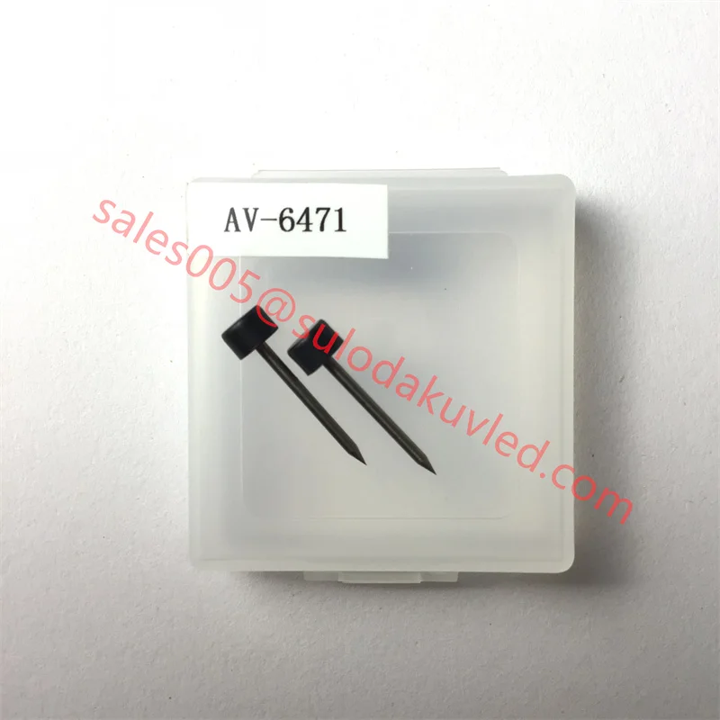1 Pair AV 6471 Fiber Fusion Splicer Electrode Rod  AV-6471 Replacement Electrodes Long Servise Life