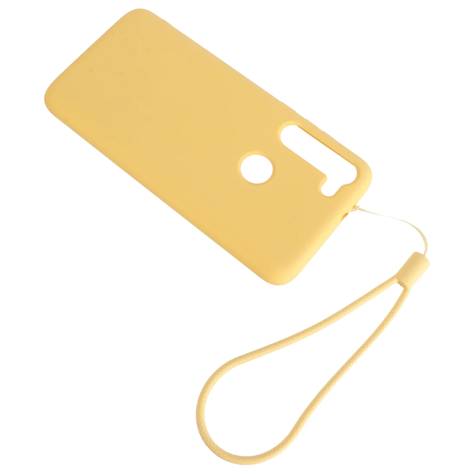 

Silicone Phone Case Slicone Moto G8 Power Protective Drop Resistance Shell Yellow