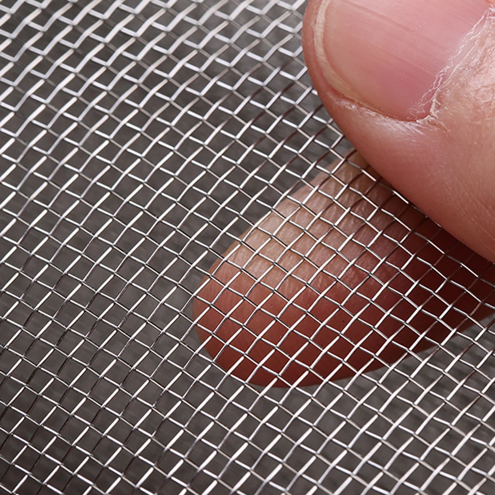 

Сетчатый тканый лист из нержавеющей стали RERAS B-06 30x30 см