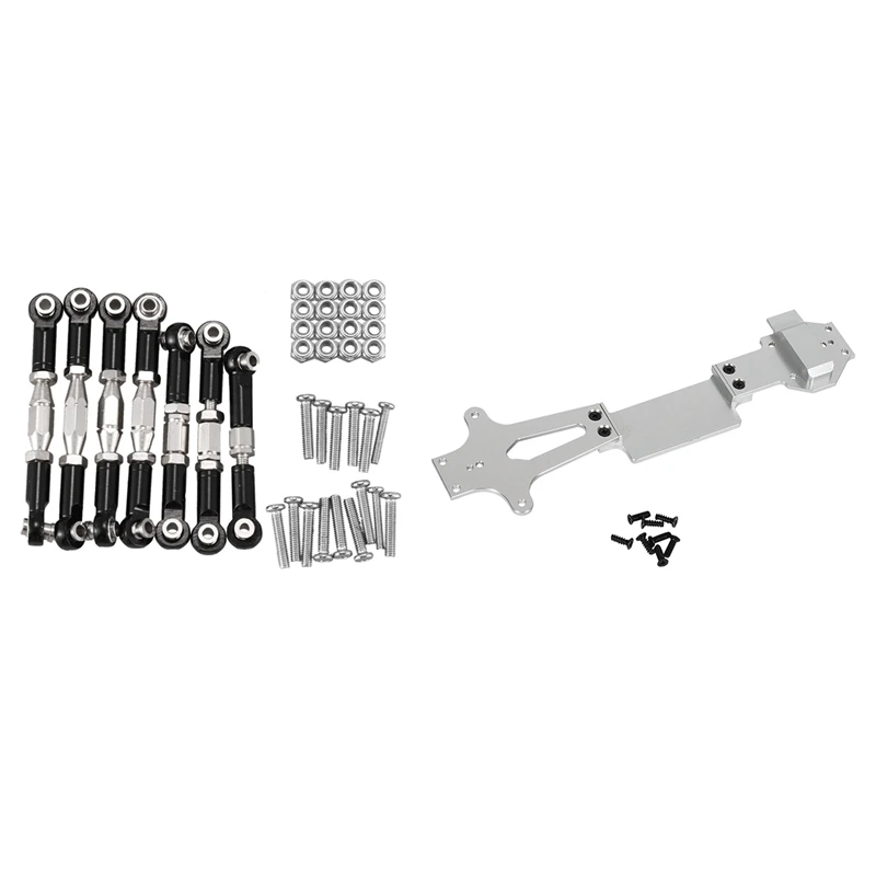 

Для Wltoys 144001 1/14 металлическая связь тяга сервопривода рулевой тяга и 144001 металлическая доска для второго пола 144001-1259