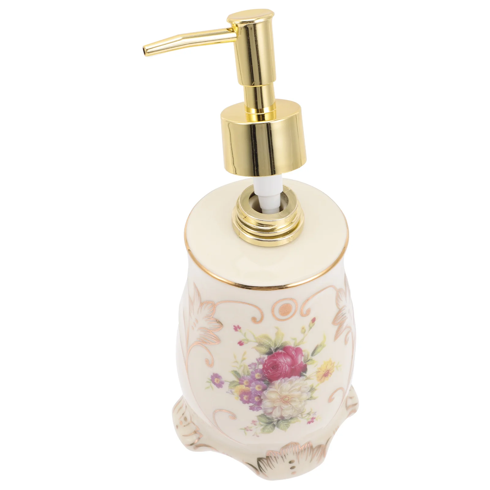 

Pump Bottle Dispenser Lotion Jar Shampoo Soap Container Vintage Empty Oilbathroom Hand Foaming