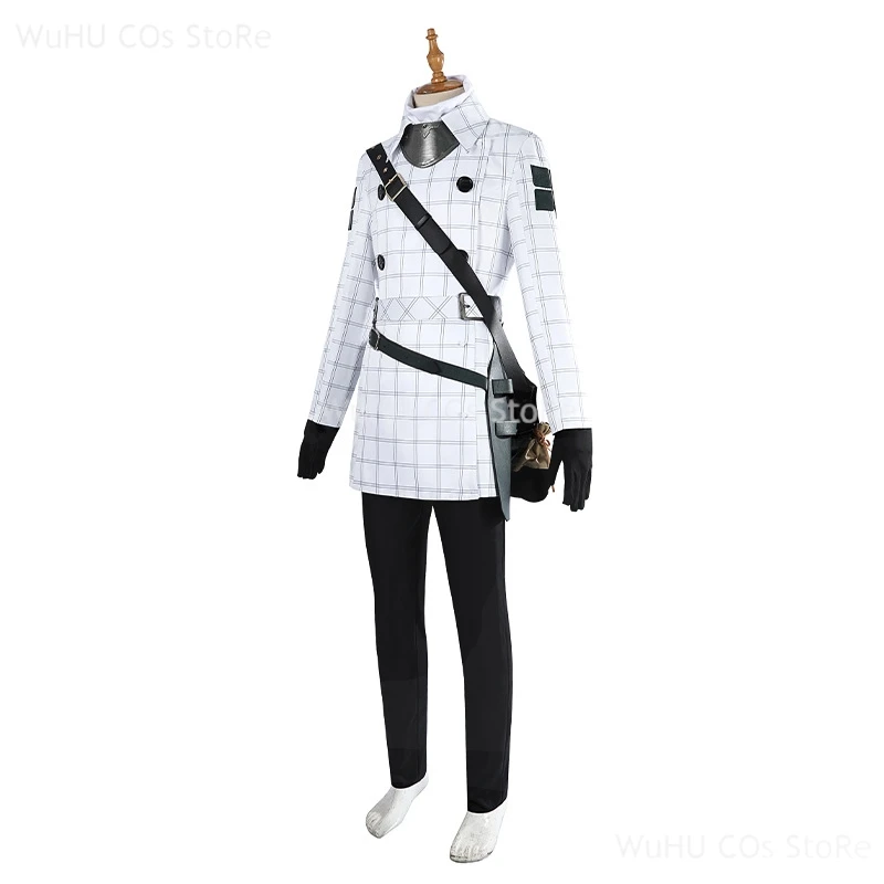 Игра Metaphor: ReFantazio Game Hero Traveling Boy Captain Косплей Костюм Cos Обувь Белый Конвенция Мужчины