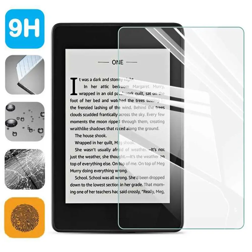 

1/2/3 шт. закаленное стекло для защиты экрана, полное покрытие, e-Reader, Защитная пленка для Kindle Paperwhite 5 11-го поколения, 6,8 дюймов