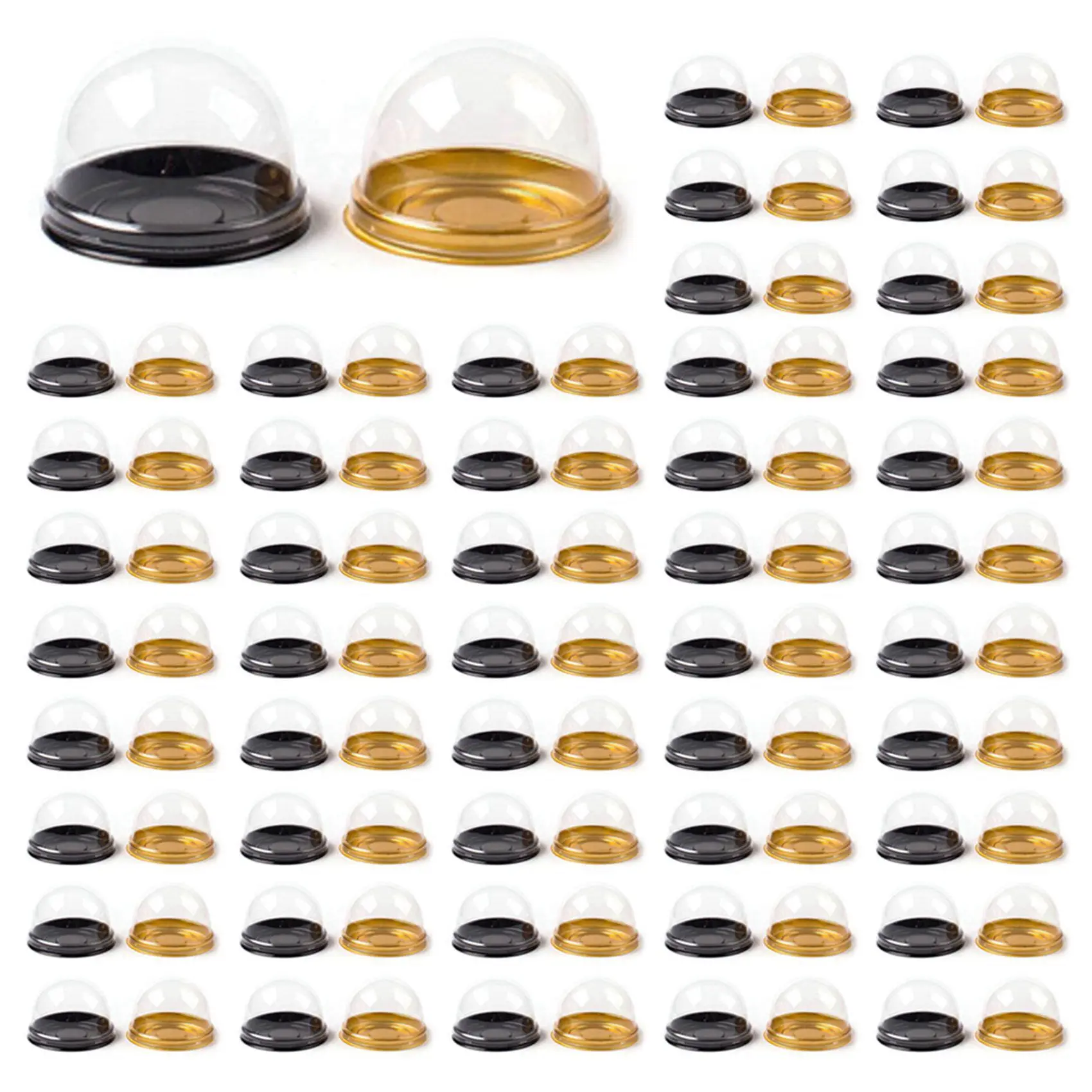 400 шт. Buah Kotak Makanan Penutup Mini Widm Cupcake Pastry Kemasan Kue Pesta Pernikahan Perleng Vissiah Natal