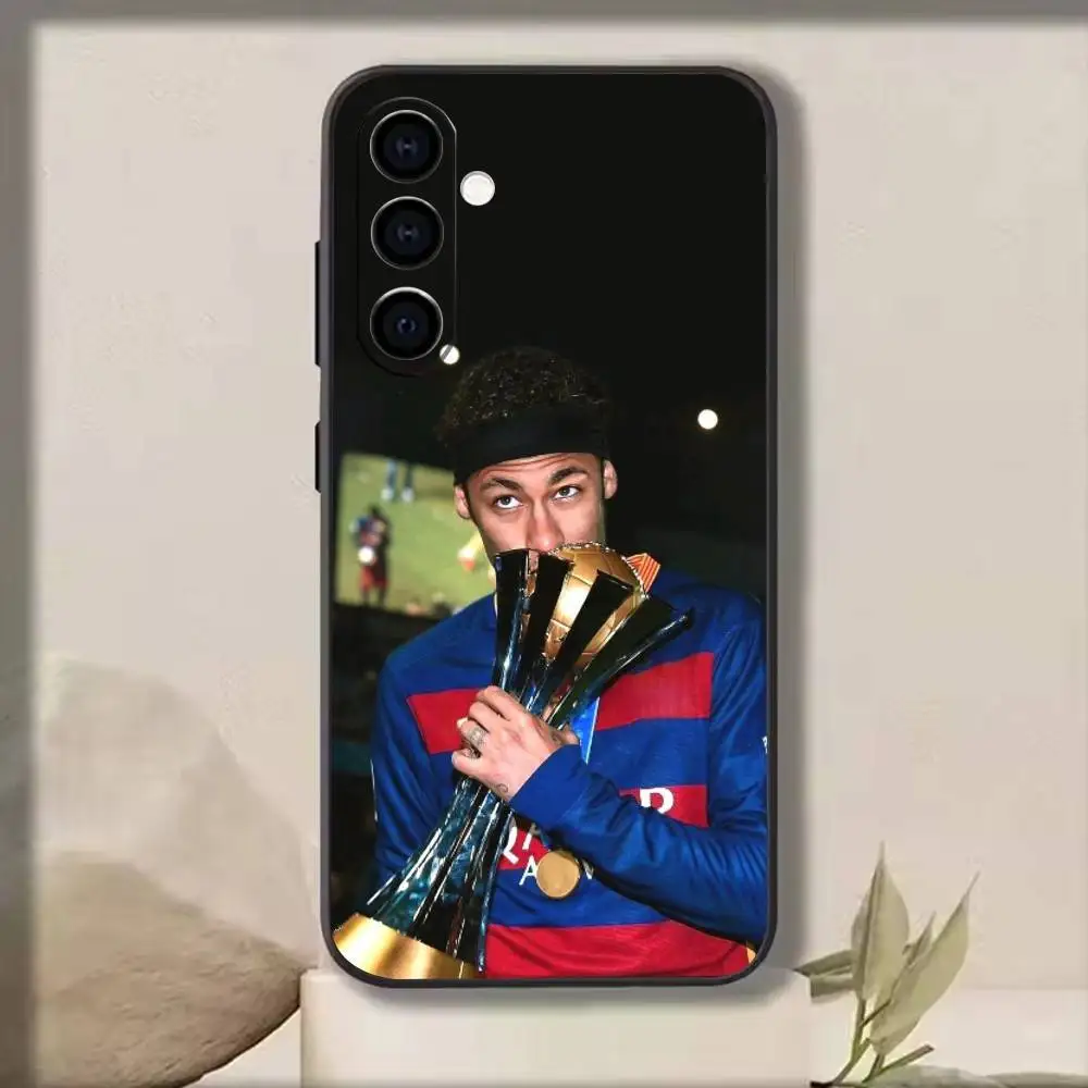 Фото Чехол для телефона N-Neymar-Brazil-Football-Sport, черный, силиконовый, мягкий, для Samsung Galaxy A73, A72, A71, A70, A53, A52, A51 №3