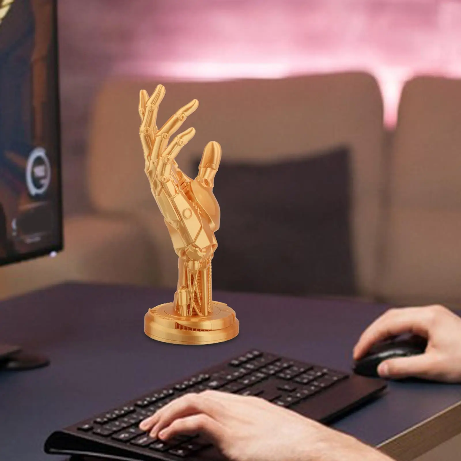 Подставка для игрового контроллера вешалка гарнитуры с 3D принтом практичный