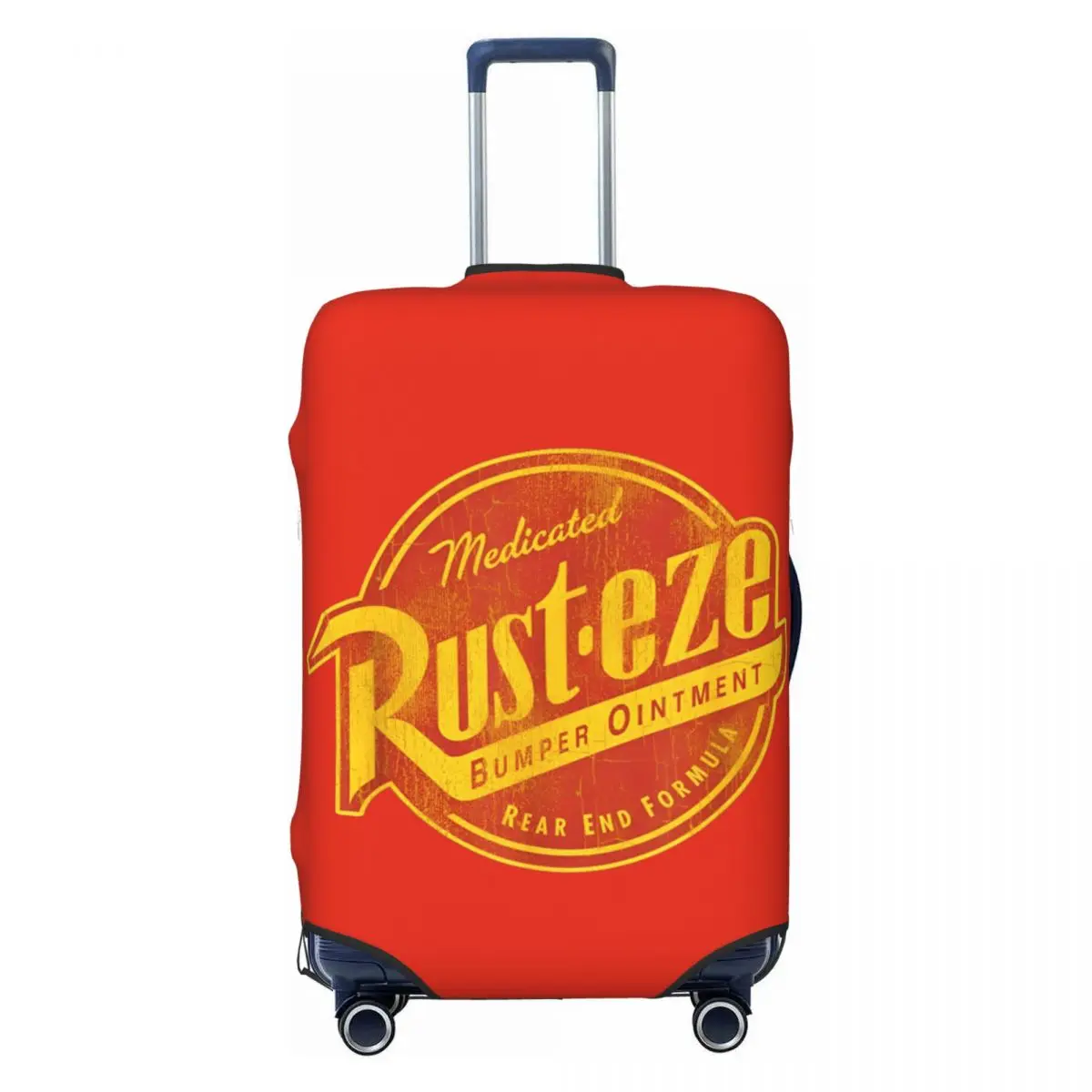 Чехол для чемодана с логотипом Cars Lightning McQueen праздничный практичный чемодан