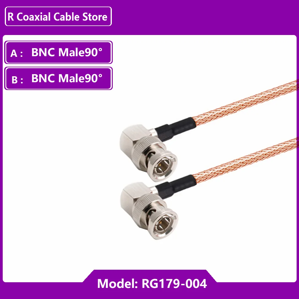 

Коаксиальный кабель RG179 BNC-BNC 15 см