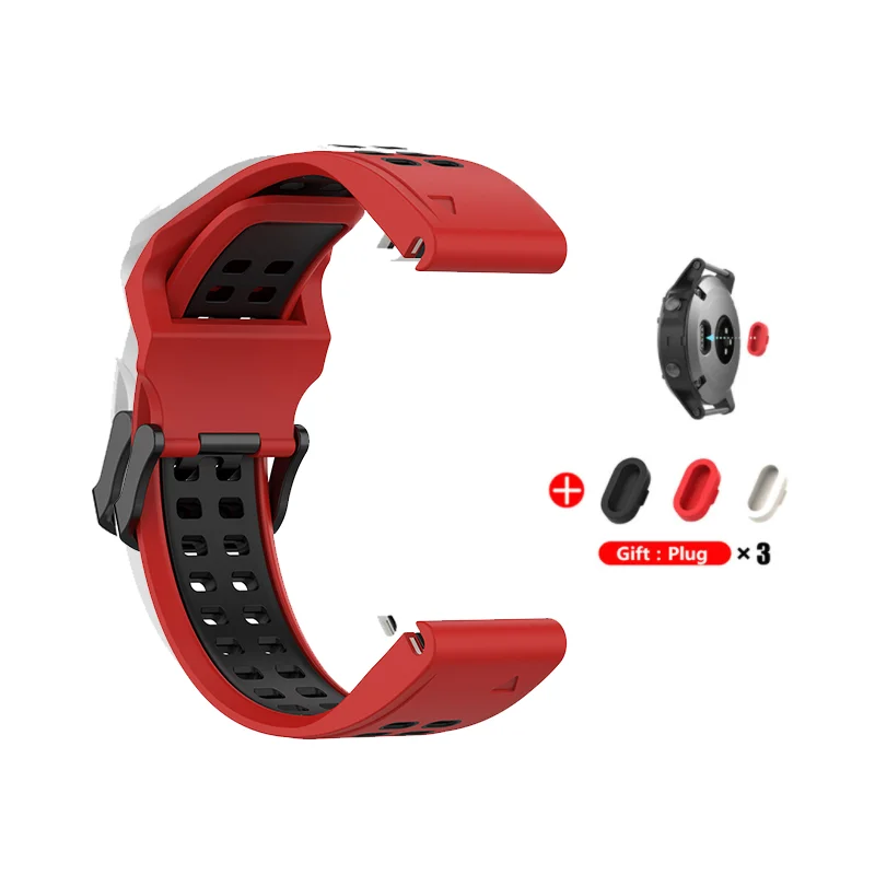 Silicone Strap For Garmin Fenix 5 6 7 Smart Watch Quick Release Band Straps For Garmin Fenix 5s 6s 7s 5x 6x 7x Bracelet correa