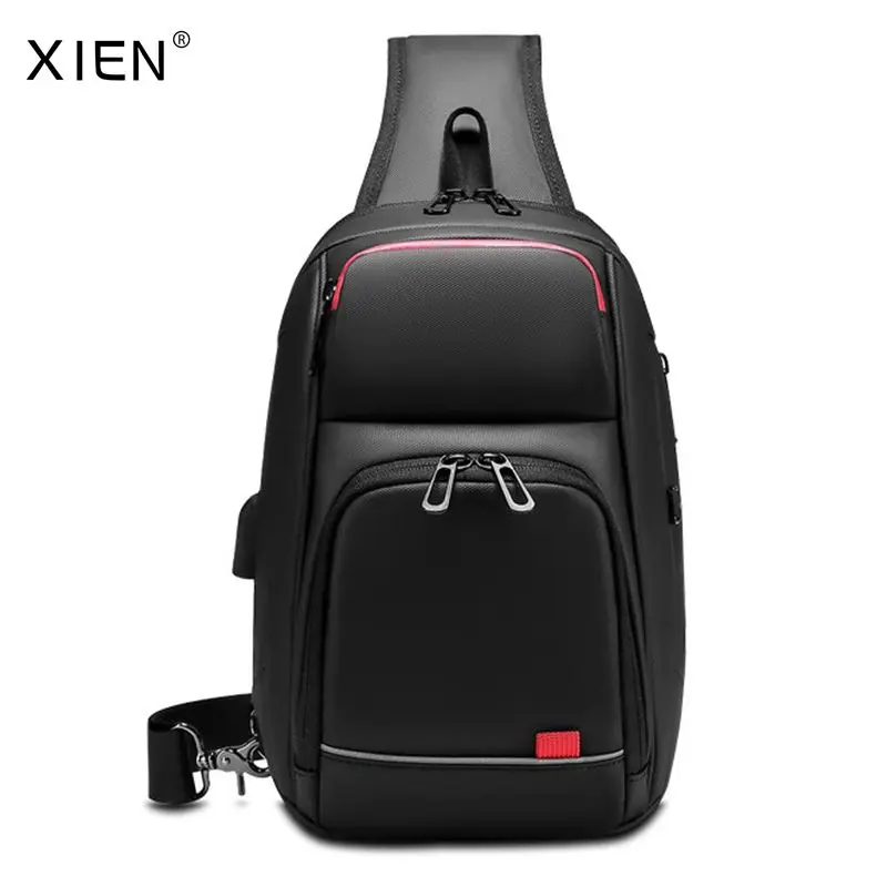 Мужская водоотталкивающая сумка-мессенджер EURCOOL нагрудная сумка через плечо для