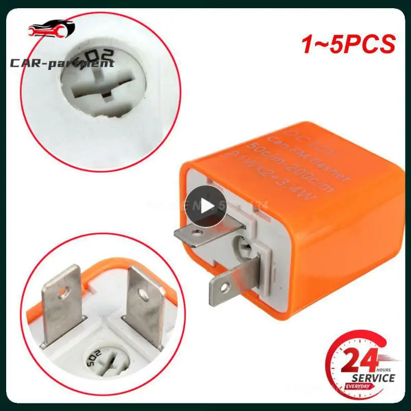 

Мерцающее реле для мотоцикла, Регулируемая частота, квадратная Мерцающая мигающая мигалка для мотоцикла, мерцающий индикатор поворота, 12 В, 1 ~ 5 шт.