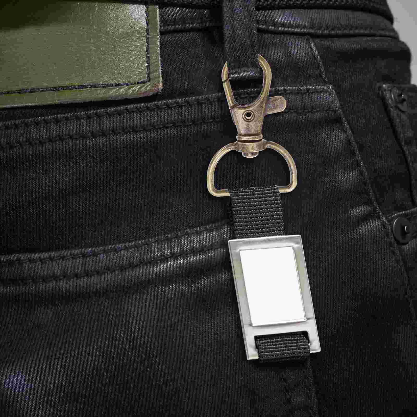 35 шт. брелок с пряжкой-лобстером металлическая застежка-крючок D-образное кольцо