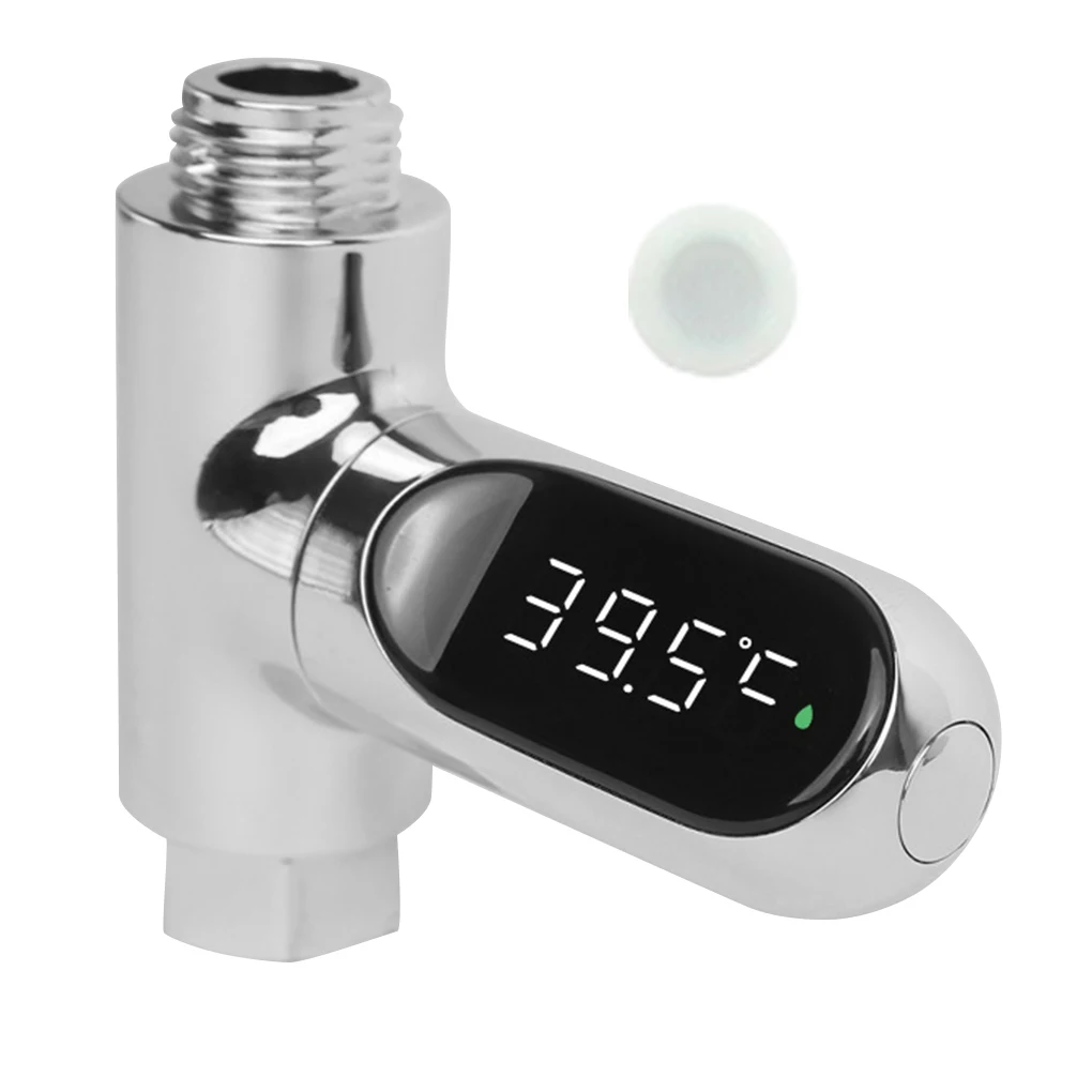 

LED Digital Display Kitchen 8-85℃ Electric Temperature Meter Gauge Baby Care ABS PC Shower Thermometer Bathroom Accessories