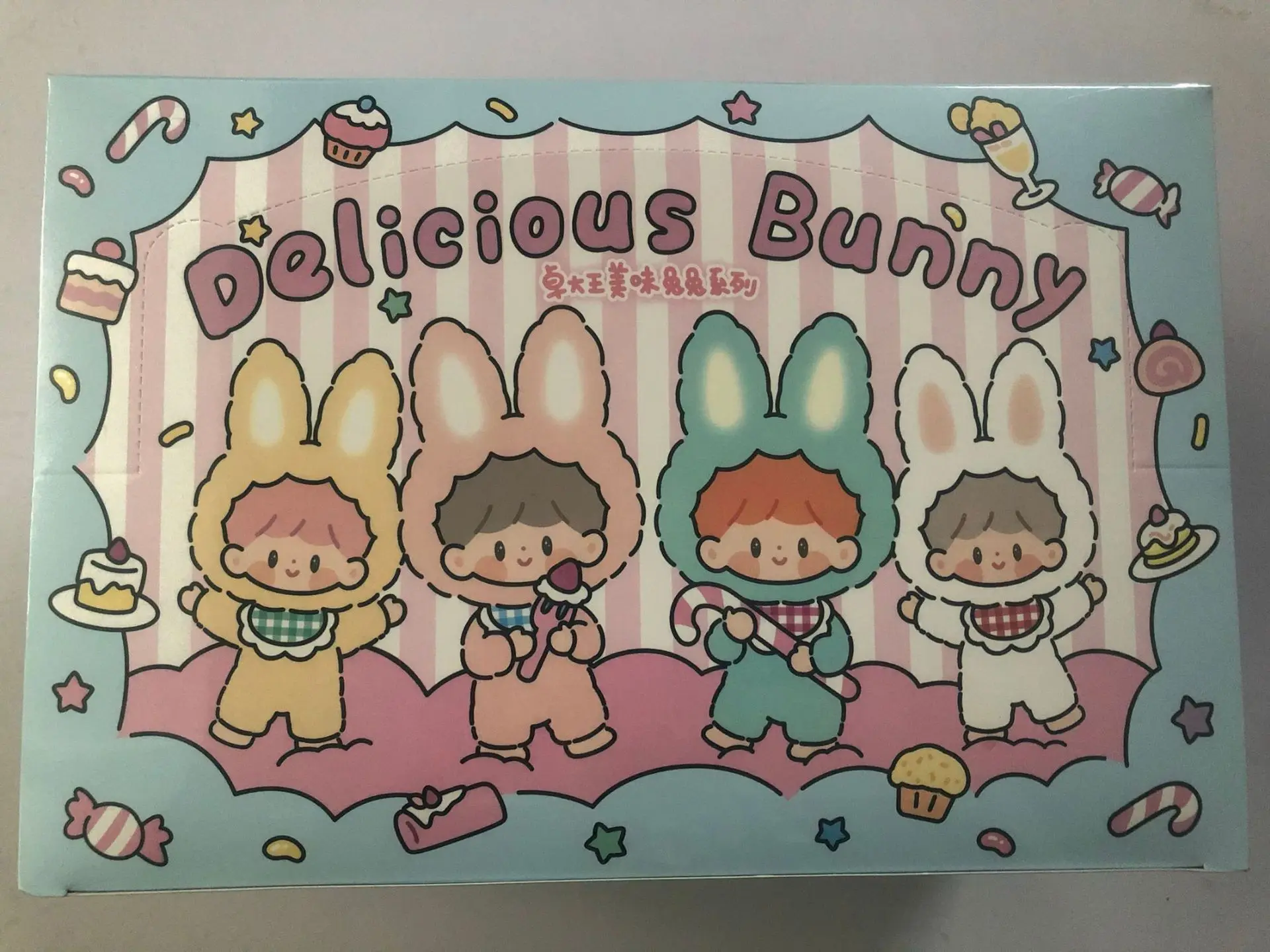 Zzoton вкусный кролик Labubu Zhuo Dawang серии глухая коробка модная игра виниловая