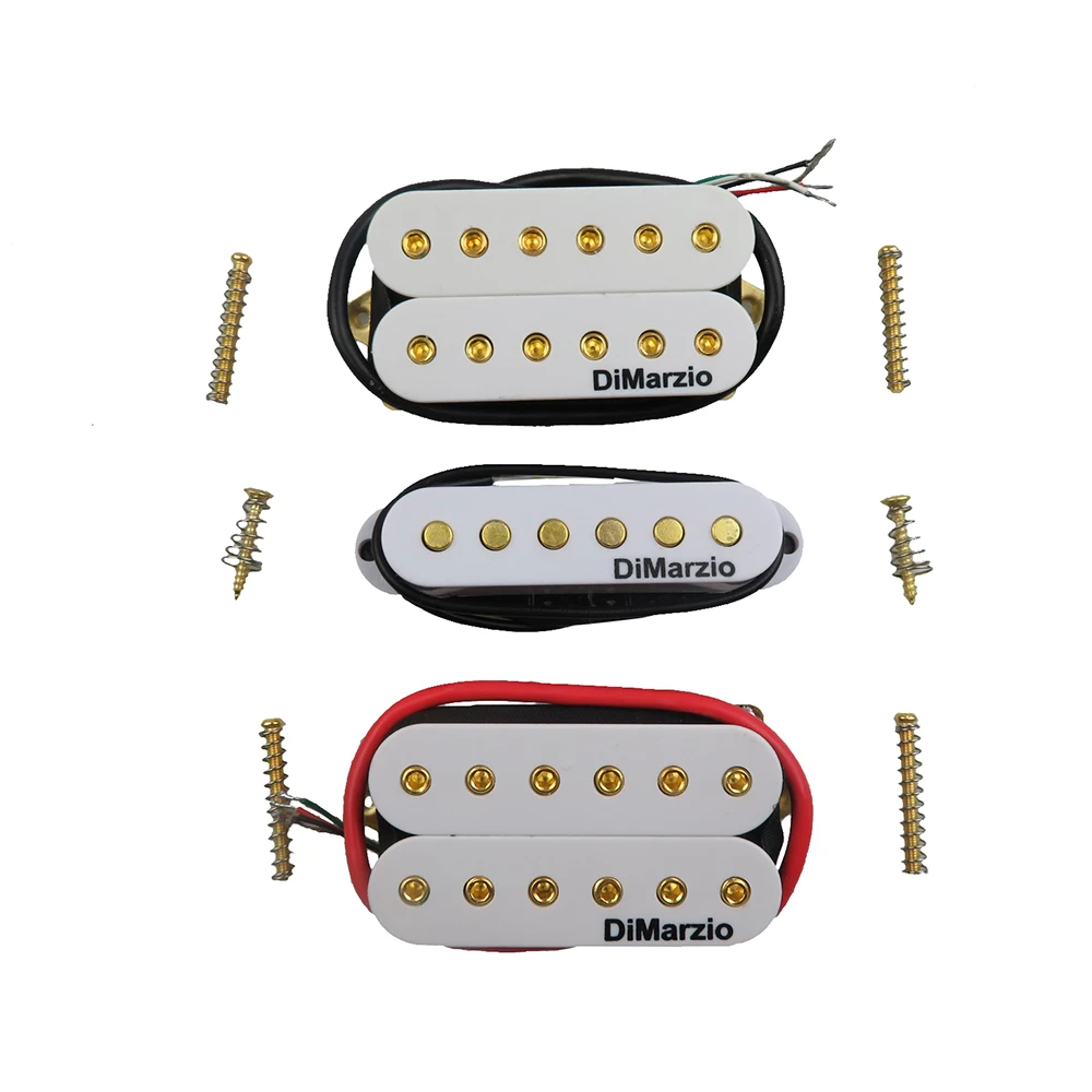 Белый Пикап для гитары DiMarzioIBZ Alnico5 RG2550 / RG2570 HSH электрогитара N/M/B 1 комплект |