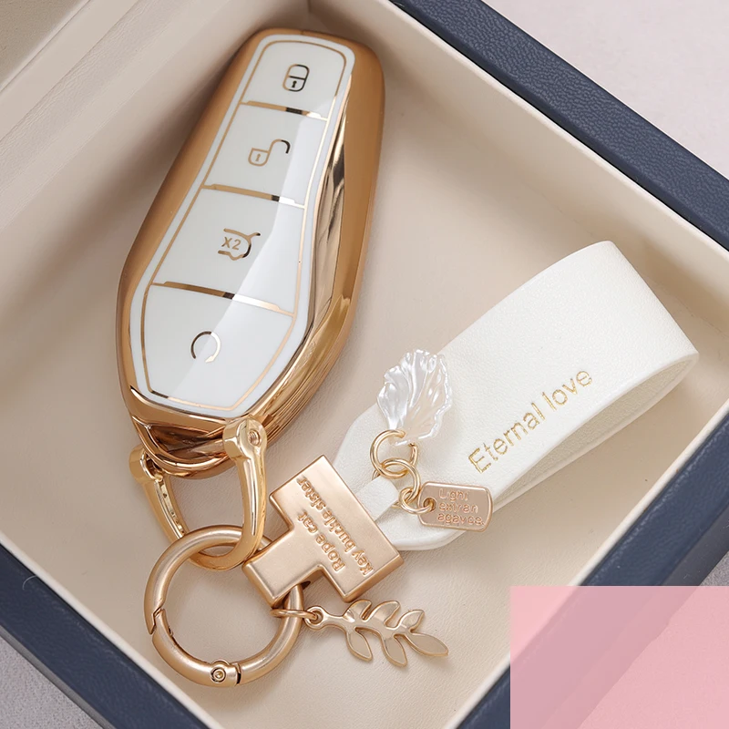 Автомобильный чехол для ключей полная защита корпуса BYD Tang EV600 Han EV Yuan ATTO 3 Song PLUS Pro