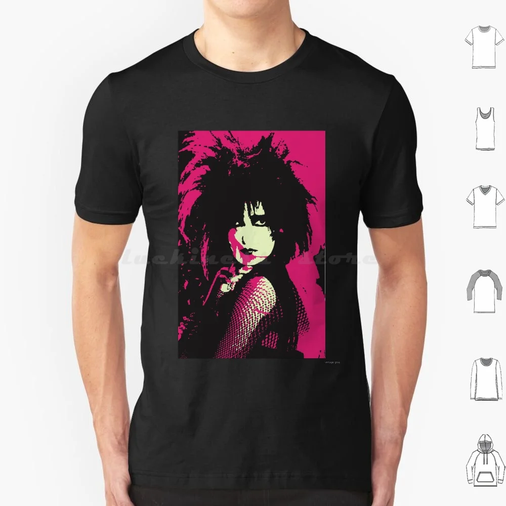 Футболка Siouxsie Sioux для мужчин и женщин, Детская рубашка, 6Xl Siouxsie Sioux Banshees Goth Punk Postpunk Joy Division The Cure, Роберт Смит, перчатка