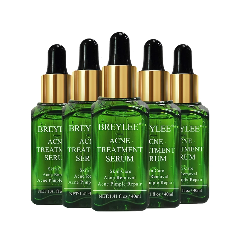 

BREYLEE Acne Treatment Serum Face Facial Essence Anti Acne Scar Removal Cream Skin Care Whitening Pimple Remover For Acne 40ml